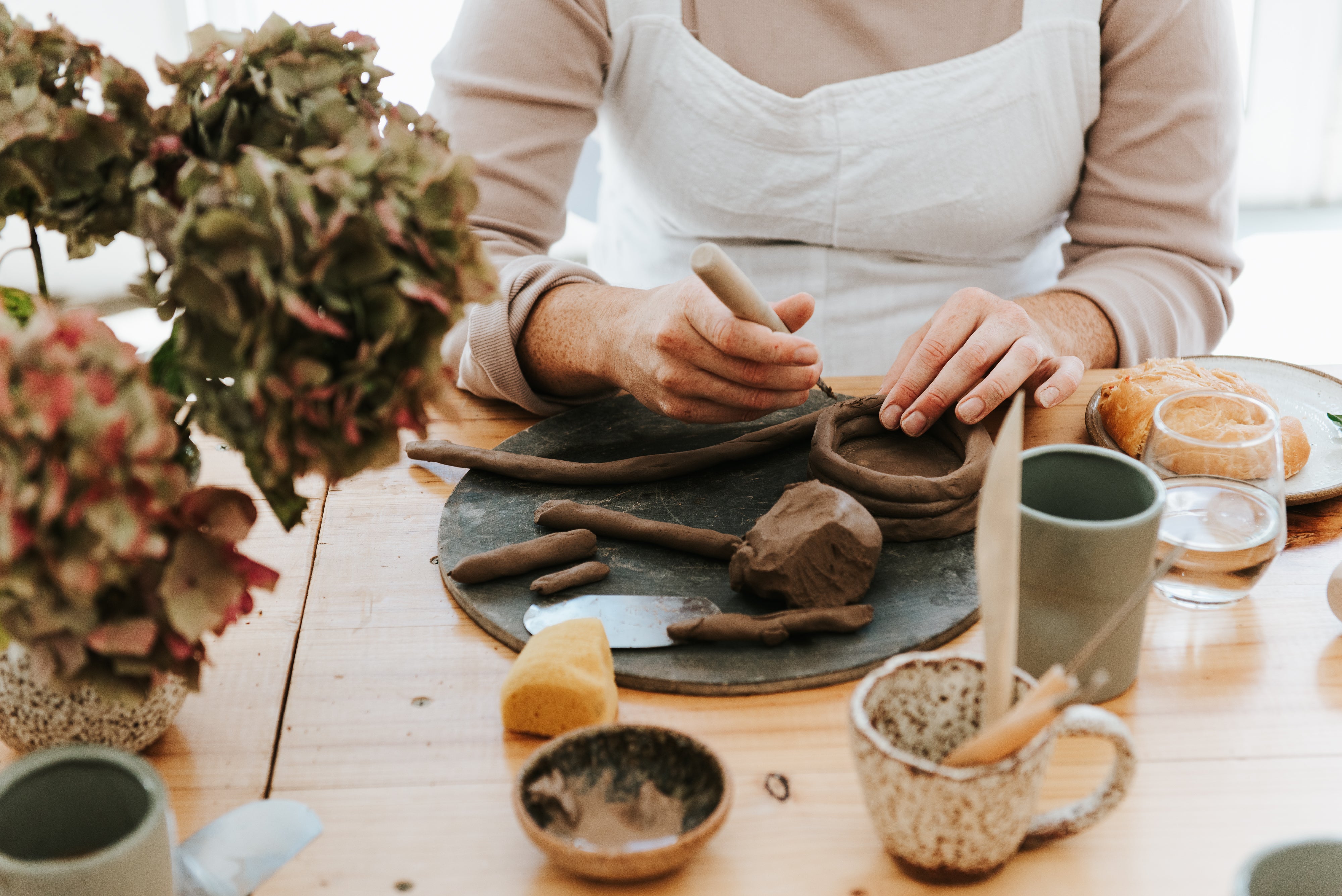 Geelong: Clay, Coffee and Croissant - 28th October