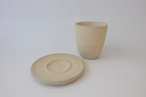 Raw Cup and Saucer