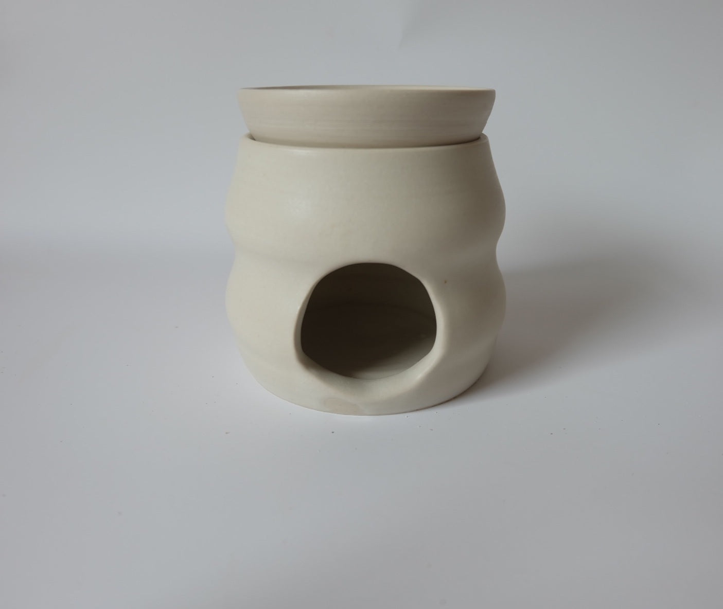 Cream Oil Burner